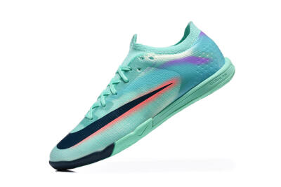 Nike Air Zoom Mercurial Vapor 17 Elite IC Indoor & Futsal Soccer Shoes - Turquoise/Mint Green/Dark Obsidian