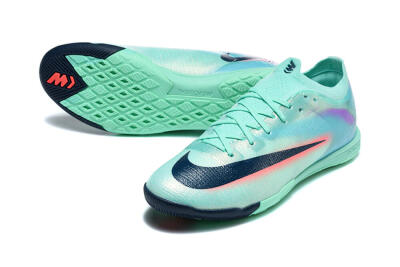 Nike Air Zoom Mercurial Vapor 17 Elite IC Indoor & Futsal Soccer Shoes - Turquoise/Mint Green/Dark Obsidian