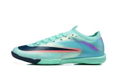 Nike Air Zoom Mercurial Vapor 17 Elite IC Indoor & Futsal Soccer Shoes - Turquoise/Mint Green/Dark Obsidian