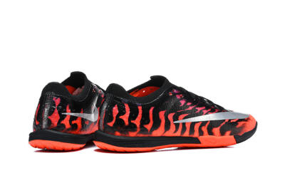 Nike Air Zoom Mercurial Vapor 17 Elite IC Indoor & Futsal Soccer Shoes - Black/Black/Bright Crimson