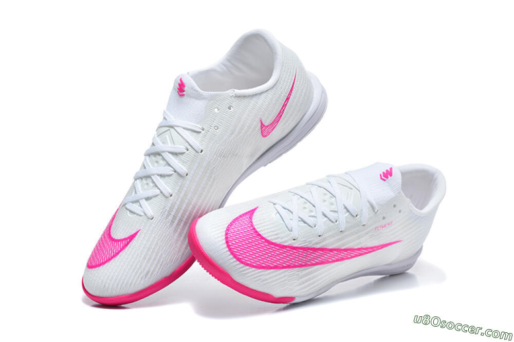 Nike Air Zoom Mercurial Superfly 11 Elite IC Indoor & Futsal Soccer Shoes - White/Summit White/Hyper Pink 6