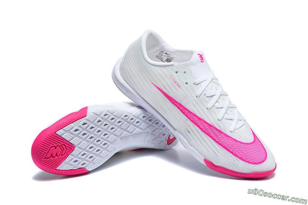 Nike Air Zoom Mercurial Superfly 11 Elite IC Indoor & Futsal Soccer Shoes - White/Summit White/Hyper Pink 4