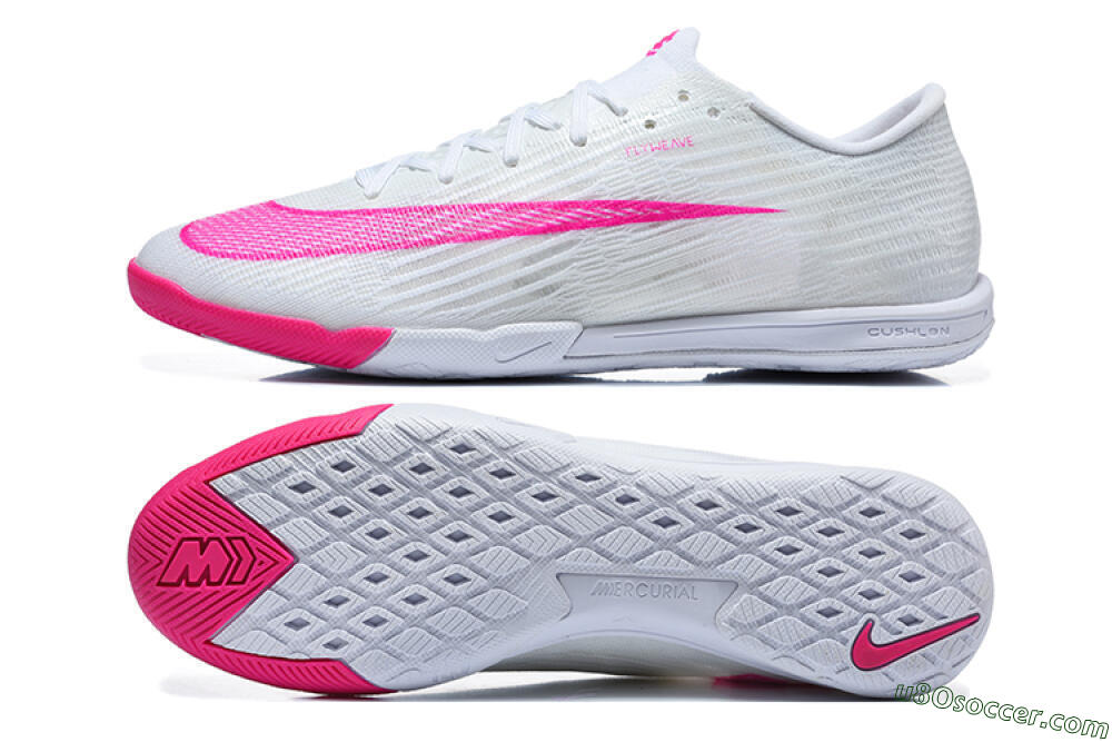 Nike Air Zoom Mercurial Superfly 11 Elite IC Indoor & Futsal Soccer Shoes - White/Summit White/Hyper Pink 0