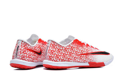Nike Air Zoom Mercurial Superfly 11 Elite IC Indoor & Futsal Soccer Shoes - White/White/University Red