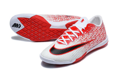 Nike Air Zoom Mercurial Superfly 11 Elite IC Indoor & Futsal Soccer Shoes - White/White/University Red