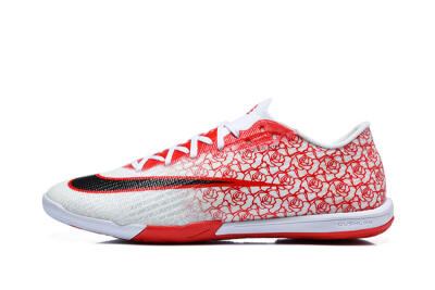 Nike Air Zoom Mercurial Superfly 11 Elite IC Indoor & Futsal Soccer Shoes - White/White/University Red