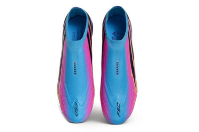 Adidas F50 Elite Laceless FG Firm Ground Soccer Cleats - Blue/Lucid Blue/Purple Rush