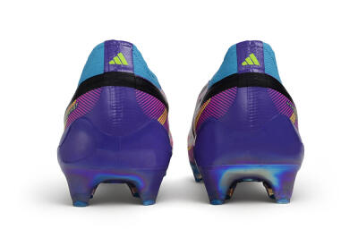 Adidas F50 Elite Laceless FG Firm Ground Soccer Cleats - Blue/Lucid Blue/Purple Rush