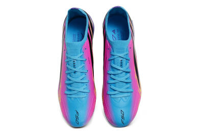 Adidas F50 Elite FG Firm Ground Soccer Cleats - Blue/Lucid Cyan/Solar Pink