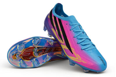 Adidas F50 Elite FG Firm Ground Soccer Cleats - Blue/Lucid Cyan/Solar Pink