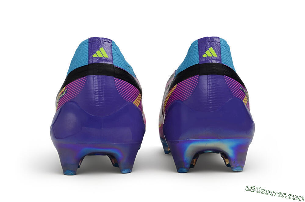 Adidas F50 Elite FG Firm Ground Soccer Cleats - Blue/Lucid Cyan/Solar Pink 5