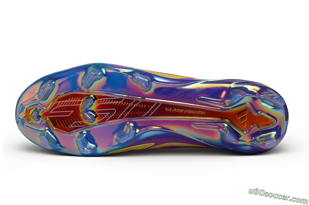 Adidas F50 Elite FG Firm Ground Soccer Cleats - Blue/Lucid Cyan/Solar Pink 6