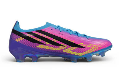 Adidas F50 Elite FG Firm Ground Soccer Cleats - Blue/Lucid Cyan/Solar Pink