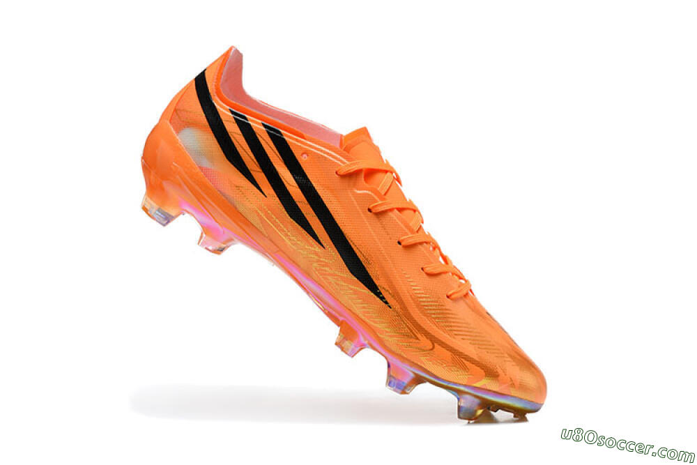 Adidas F50 Elite FG Firm Ground Soccer Cleats - Orange/Solar Orange/Black 7