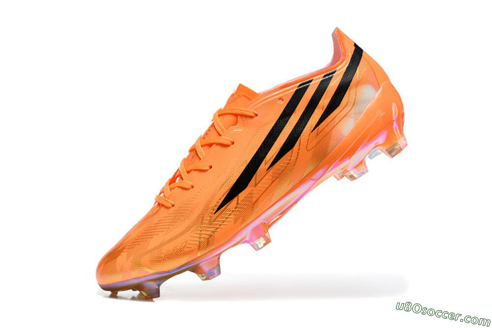 Adidas F50 Elite FG Firm Ground Soccer Cleats - Orange/Solar Orange/Black 8