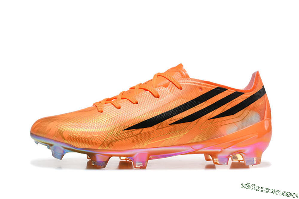 Adidas F50 Elite FG Firm Ground Soccer Cleats - Orange/Solar Orange/Black 2