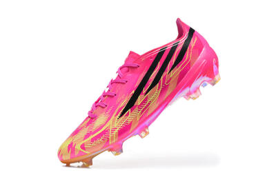 Adidas F50 Elite FG Firm Ground Soccer Cleats - Pink/Lucid Fuchsia/Solar Yellow