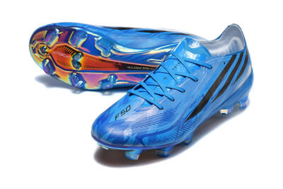 Adidas F50 Elite FG Firm Ground Soccer Cleats - Blue/Lucid Blue/Core Black