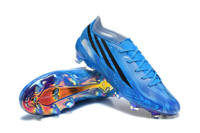 Adidas F50 Elite FG Firm Ground Soccer Cleats - Blue/Lucid Blue/Core Black