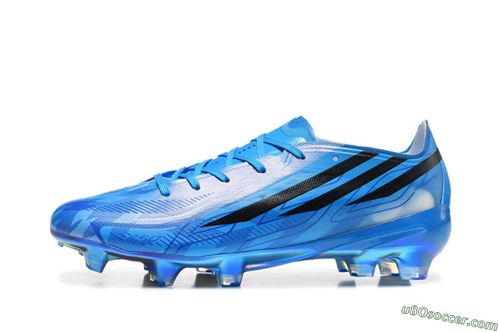 Adidas F50 Elite FG Firm Ground Soccer Cleats - Blue/Lucid Blue/Core Black 2