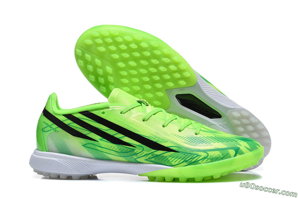 Adidas F50 Pro TF Artificial Turf Soccer Shoes - Green/Solar Green/Core Black 1