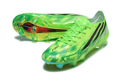 Adidas F50 Elite FG Firm Ground Soccer Cleats - Green/Lucid Lime/Black