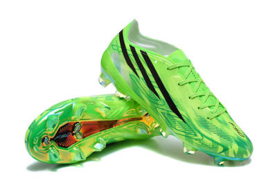 Adidas F50 Elite FG Firm Ground Soccer Cleats - Green/Lucid Lime/Black