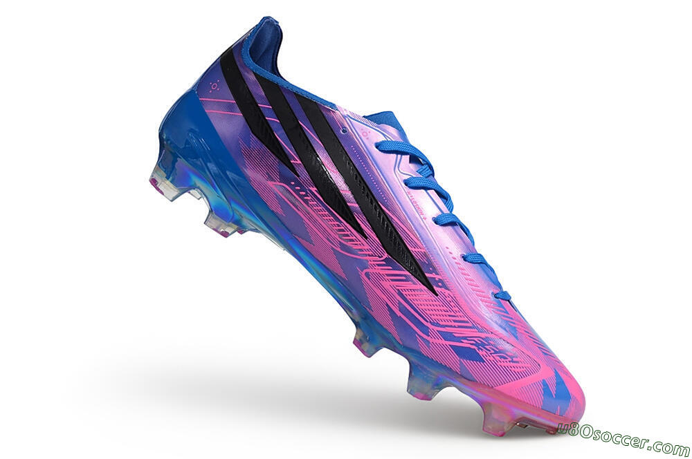 Adidas F50 Elite FG Firm Ground Soccer Cleats - Blue/Lucid Blue/Pulse Magenta 5