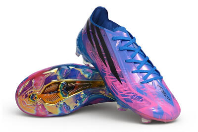 Adidas F50 Elite FG Firm Ground Soccer Cleats - Blue/Lucid Blue/Pulse Magenta