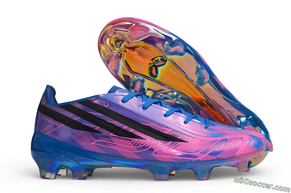 Adidas F50 Elite FG Firm Ground Soccer Cleats - Blue/Lucid Blue/Pulse Magenta 1