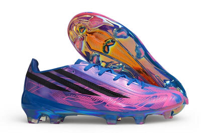 Adidas F50 Elite FG Firm Ground Soccer Cleats - Blue/Lucid Blue/Pulse Magenta