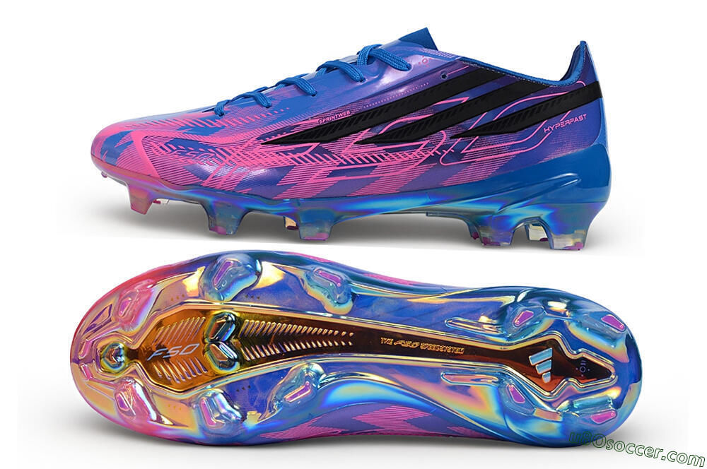 Adidas F50 Elite FG Firm Ground Soccer Cleats - Blue/Lucid Blue/Pulse Magenta 0
