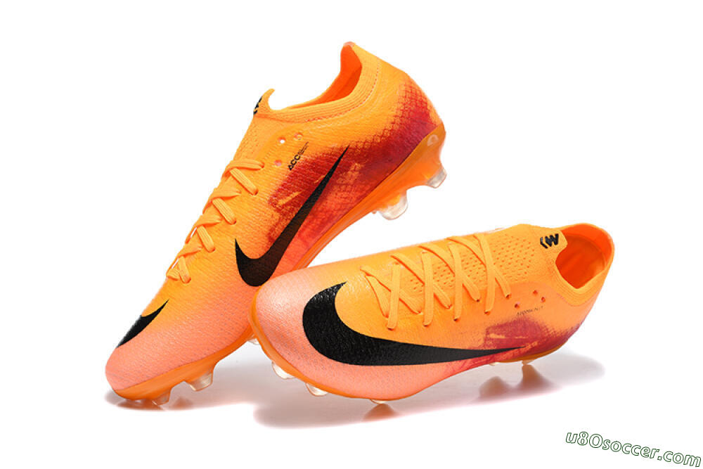 Nike Air Zoom Mercurial Vapor 17 Elite FG Firm Ground Soccer Cleats - Orange/Sunset Orange/Bright Crimson 6