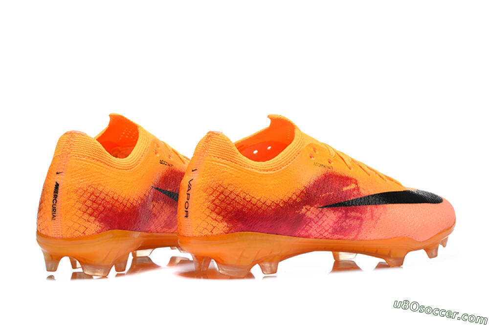 Nike Air Zoom Mercurial Vapor 17 Elite FG Firm Ground Soccer Cleats - Orange/Sunset Orange/Bright Crimson 9