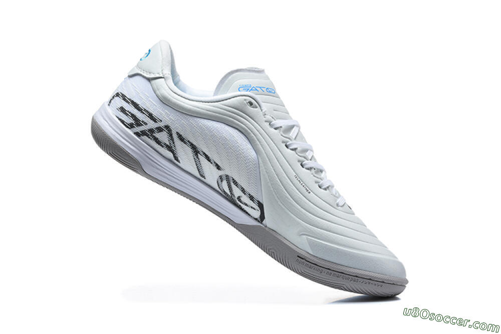 Nike Tiempo Legend SE IC Indoor & Futsal Soccer Shoes - Grey/Light Grey/University Blue 7