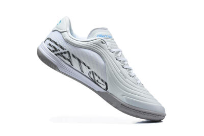 Nike Tiempo Legend SE IC Indoor & Futsal Soccer Shoes - Grey/Light Grey/University Blue