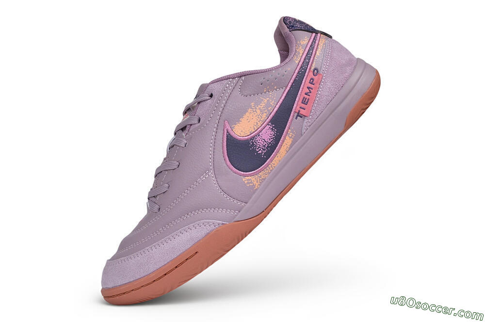 Nike Tiempo Legend SE IC Indoor & Futsal Soccer Shoes - Purple/Light Thistle/Copper 5