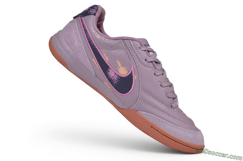 Nike Tiempo Legend SE IC Indoor & Futsal Soccer Shoes - Purple/Light Thistle/Copper 4