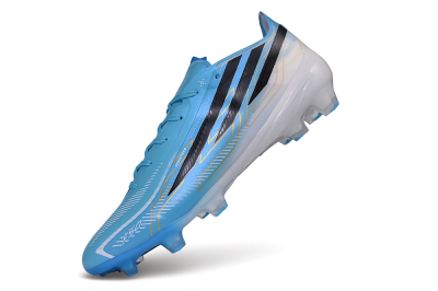 Adidas F50 Elite FG Firm Ground Soccer Cleats - Blue/Lucid Blue/Footwear White