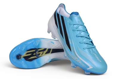 Adidas F50 Elite FG Firm Ground Soccer Cleats - Blue/Lucid Blue/Footwear White