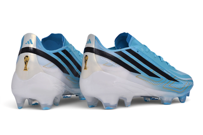 Adidas F50 Elite FG Firm Ground Soccer Cleats - Blue/Lucid Blue/Footwear White