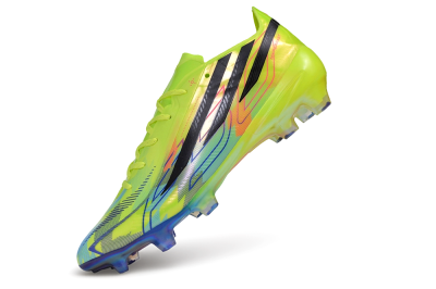 Adidas F50 Elite FG Firm Ground Soccer Cleats - Yellow/Solar Yellow/Lucid Blue