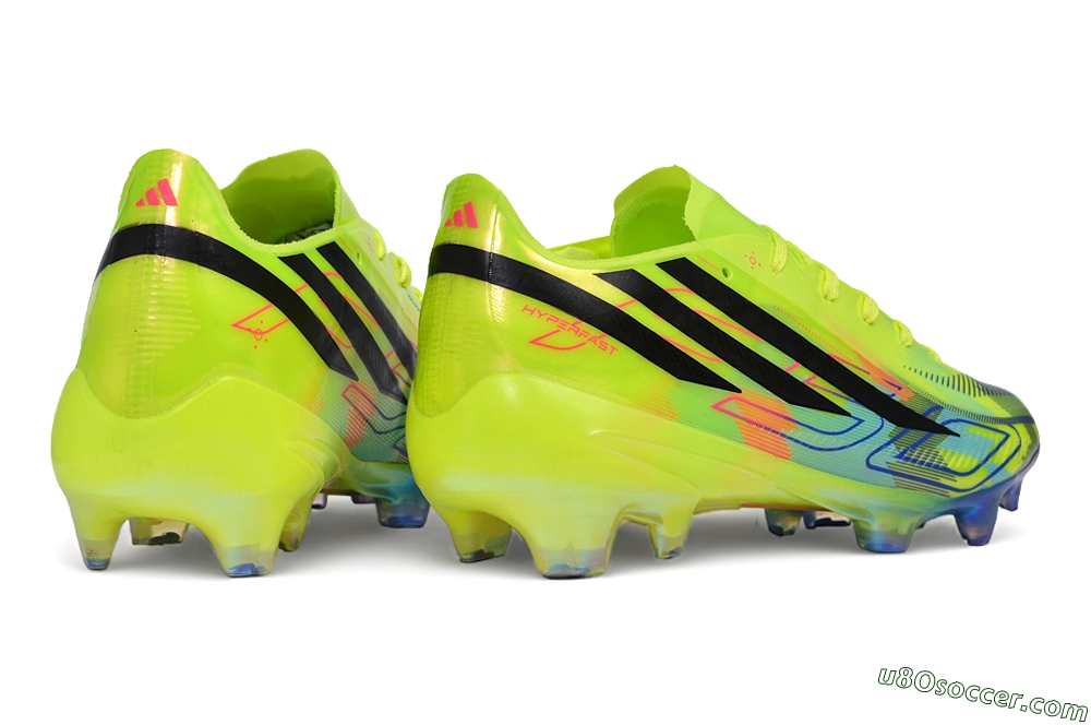 Adidas F50 Elite FG Firm Ground Soccer Cleats - Yellow/Solar Yellow/Lucid Blue 6