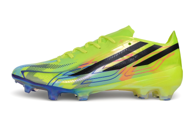 Adidas F50 Elite FG Firm Ground Soccer Cleats - Yellow/Solar Yellow/Lucid Blue