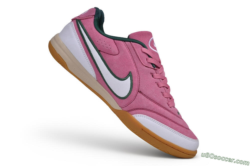 Nike Tiempo Streetgato Prm IC Indoor & Futsal Soccer Shoes - Pink/Berry Pink/Summit White 4