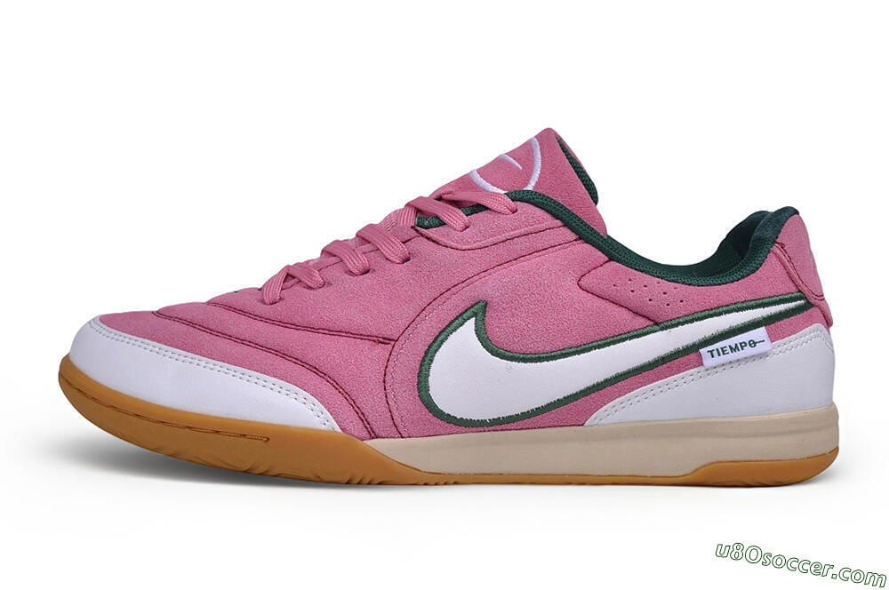 Nike Tiempo Streetgato Prm IC Indoor & Futsal Soccer Shoes - Pink/Berry Pink/Summit White 2