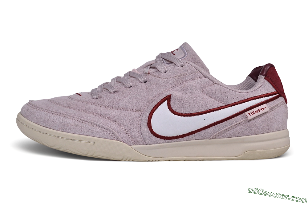 Nike Tiempo Streetgato Prm IC Indoor & Futsal Soccer Shoes - Purple/Dusty Purple/Deep Burgundy 2