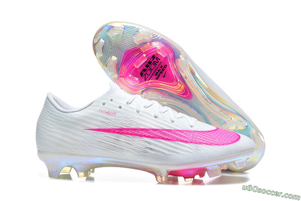 Nike Air Zoom Mercurial Superfly 11 Elite FG Firm Ground Soccer Cleats - White/White/Hyper Pink 1