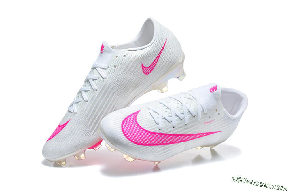 Nike Air Zoom Mercurial Superfly 11 Elite FG Firm Ground Soccer Cleats - White/White/Hyper Pink 6