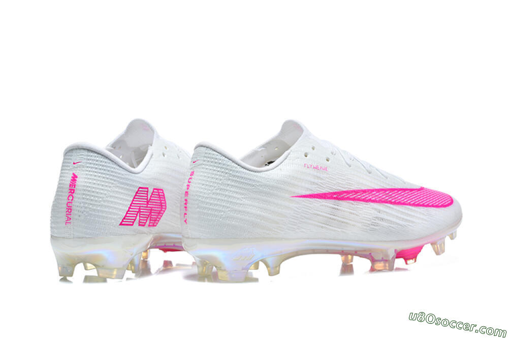 Nike Air Zoom Mercurial Superfly 11 Elite FG Firm Ground Soccer Cleats - White/White/Hyper Pink 9